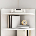 Nook Detached Accent Cabinet with Damp-proof Closet, 4 Exterior Shelves, Grip Bars, and Chalk Top