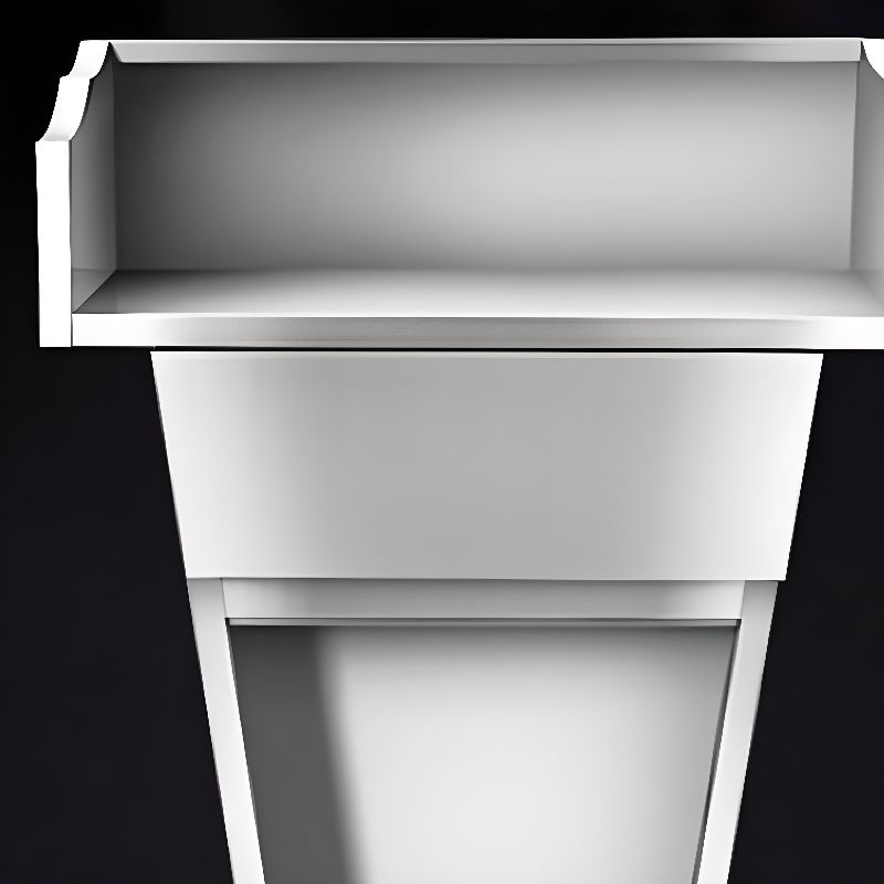 Modern/Sumptuous Stainless Steel Full Podium with Storage
