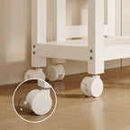 Minimalist Compact Orbicular Folding Banquet Table in Black with Waterproof Manufactured Wood Top