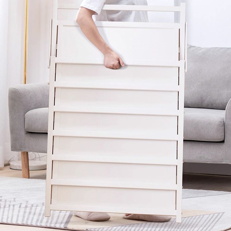 Art Deco Bambusa Rectangle Shoe Rack with 6/5/7 Shelves for 21-30/11-20/1-10 Pairs in Drawing Room