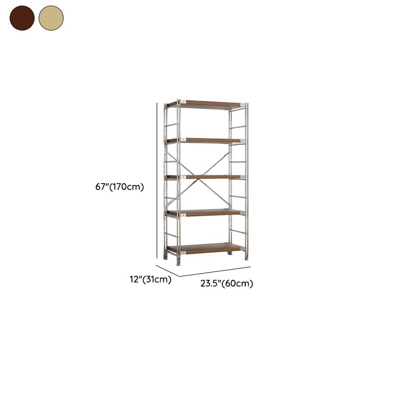 Minimalist Steel Pallet Storage Rack with Flexible Shelves, Free Standing