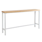 Modern Style Rectangle Wood Bar Table 1/5/9 Pieces Bar Table Set for Kitchen