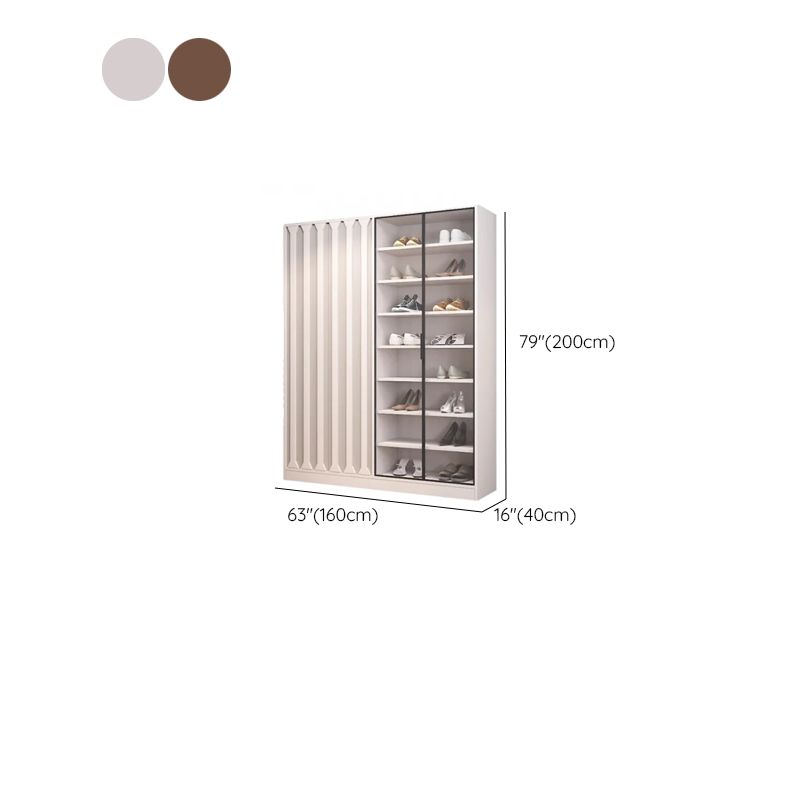 8-Tier Shoe Stack with Dustproof Cover