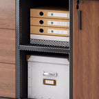 Scratch Resistant Base Cabinet with Transportable Stockroom and 2-Wide/3-Wide Compartments