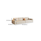 Fade-proofed Standard/Single Sofa in Off-White for Drawing Room with Armrest and 3/1 Pillow