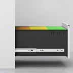 Vertical Filing Cabinet/Horizontal Filing Cabinet in Steel with Key Lock