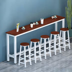 Modern Home Bar Set with No Distressing, Non-Swivel, and Limited Warranty