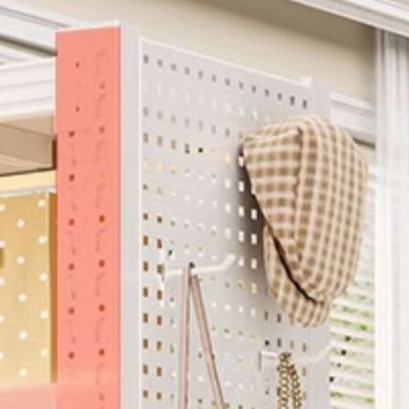 Simplistic Steel Hall Rack with Repository Storage