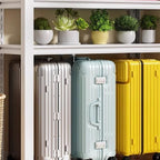 White Simplistic Wire Shelf with Alterable Shelf, Standing for Pantry