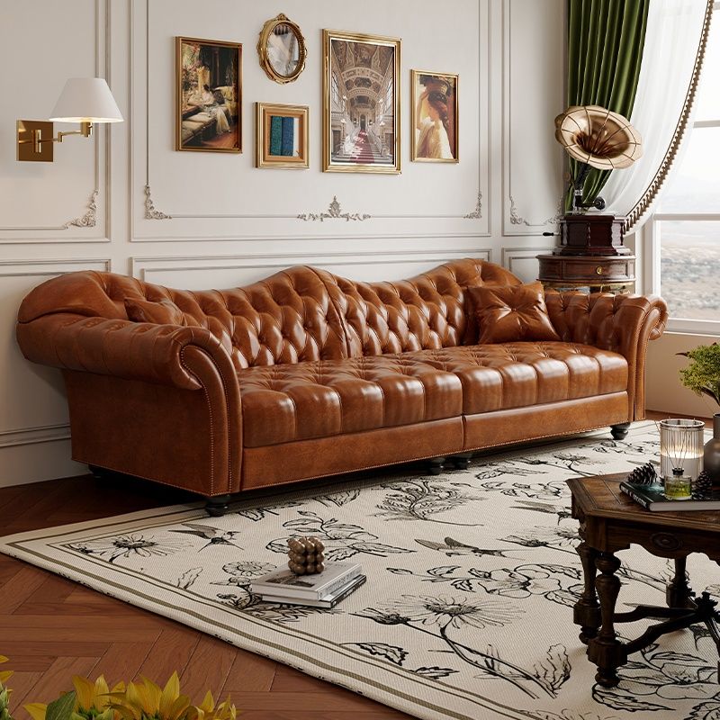 Modish Solid Color Water Resistant Standard Sofa in Midnight Black/Jade Green/Espresso, Seats 3/2-seater with 1 Pillow