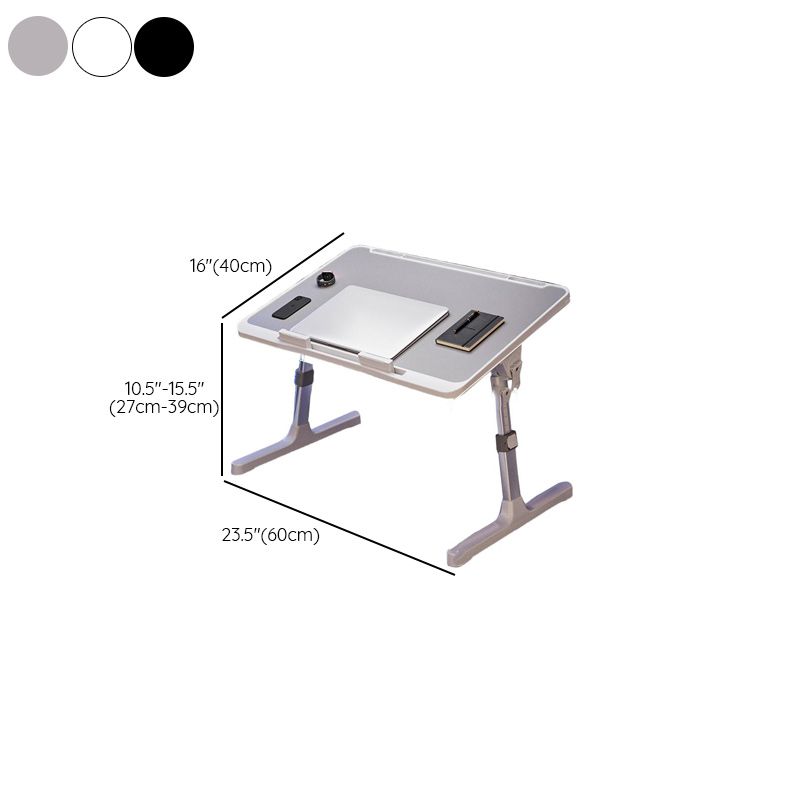 Trendy Engineered Wood Computer Stand with Flexible Height, Compartment, and Ergonomic Tilt