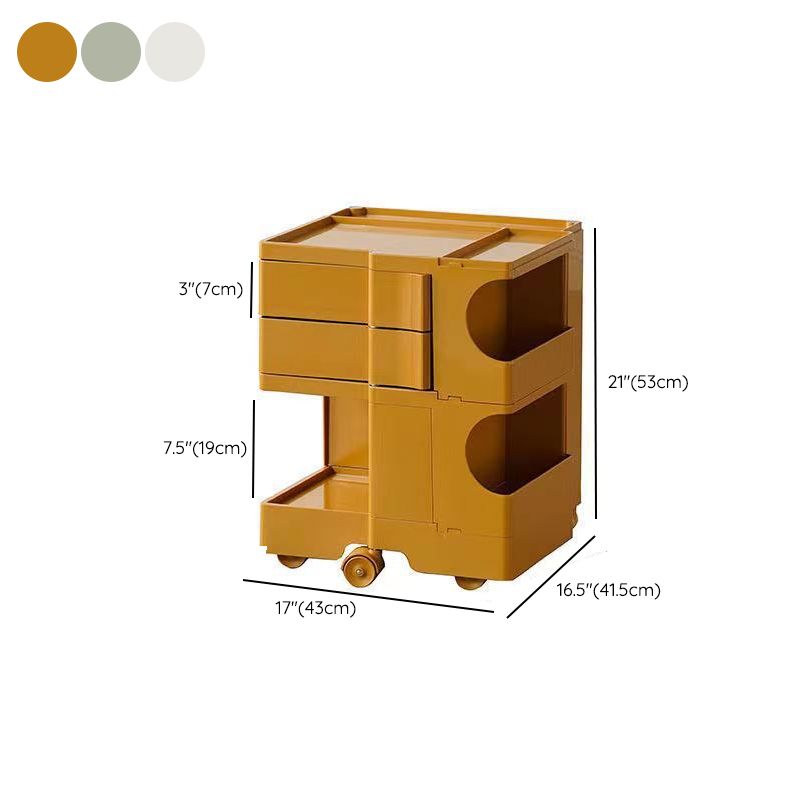 Modern Tool Service Cart with 4 Shelves /5 Tiers/6 Tiers Office