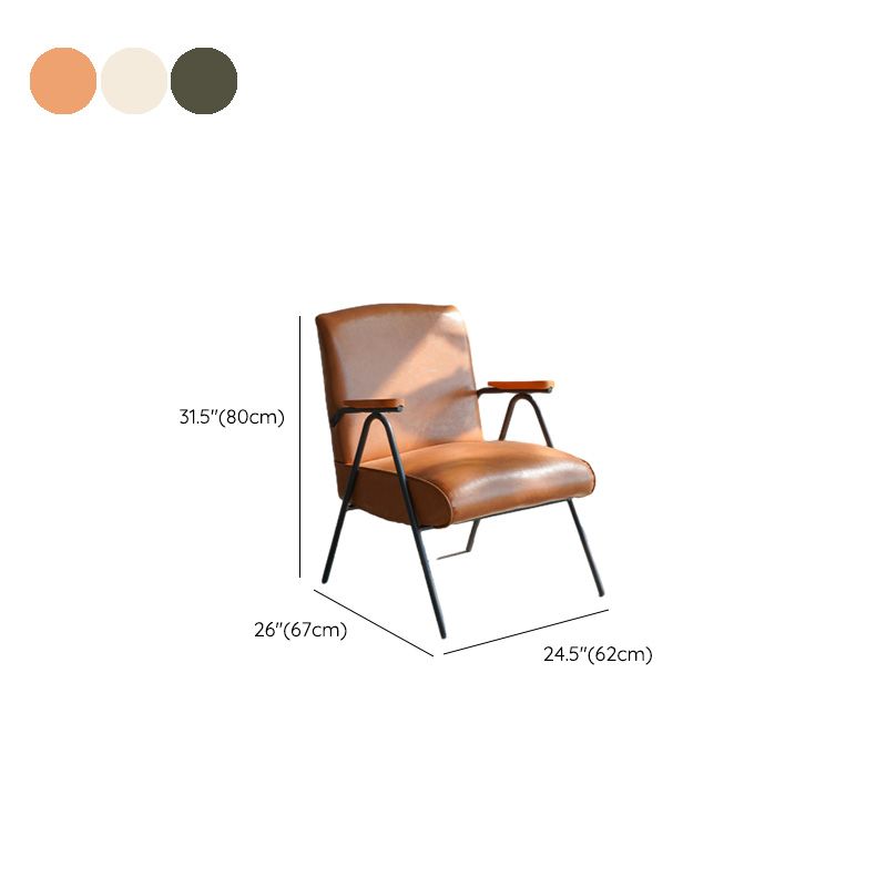 Modern Simple Style Single Sided Booth in Gray/Green/Cocoa with Armrest and Foam Upholstery