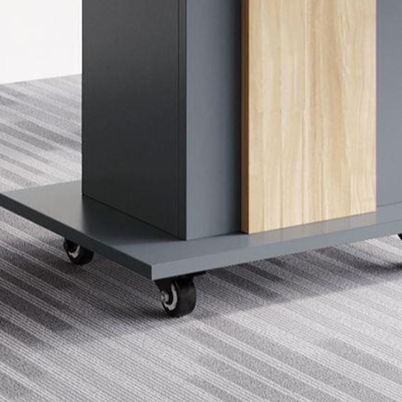 Modern Full Podium with Storage and Rollers
