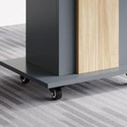 Modern Full Podium with Storage and Rollers