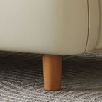 Off-White Standard Sofa/Loveseat with Armrest for Drawing Room