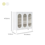 Casual Kitchen Storage with Hutch, Narrow Storage Shelf, Alloy Countertop, Adaptable Shelf, and 3/2 Doors