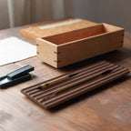 Linden Ripple Lid Solid Wood Storage Box product view 6