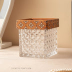 Oakley Rosewood Glass Makeup Brush Storage Box product view 6