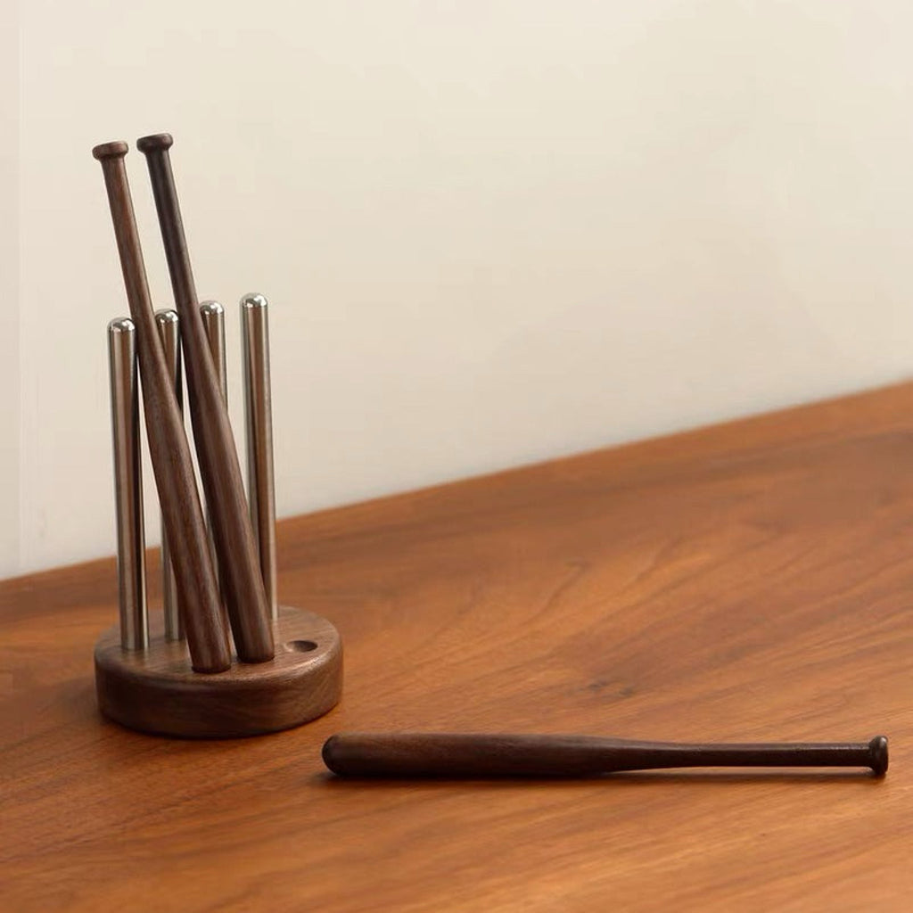 Niro Walnut Coffee Stirrer Stand Set product view 6