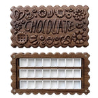 Open and closed views of the Cokkie walnut palette