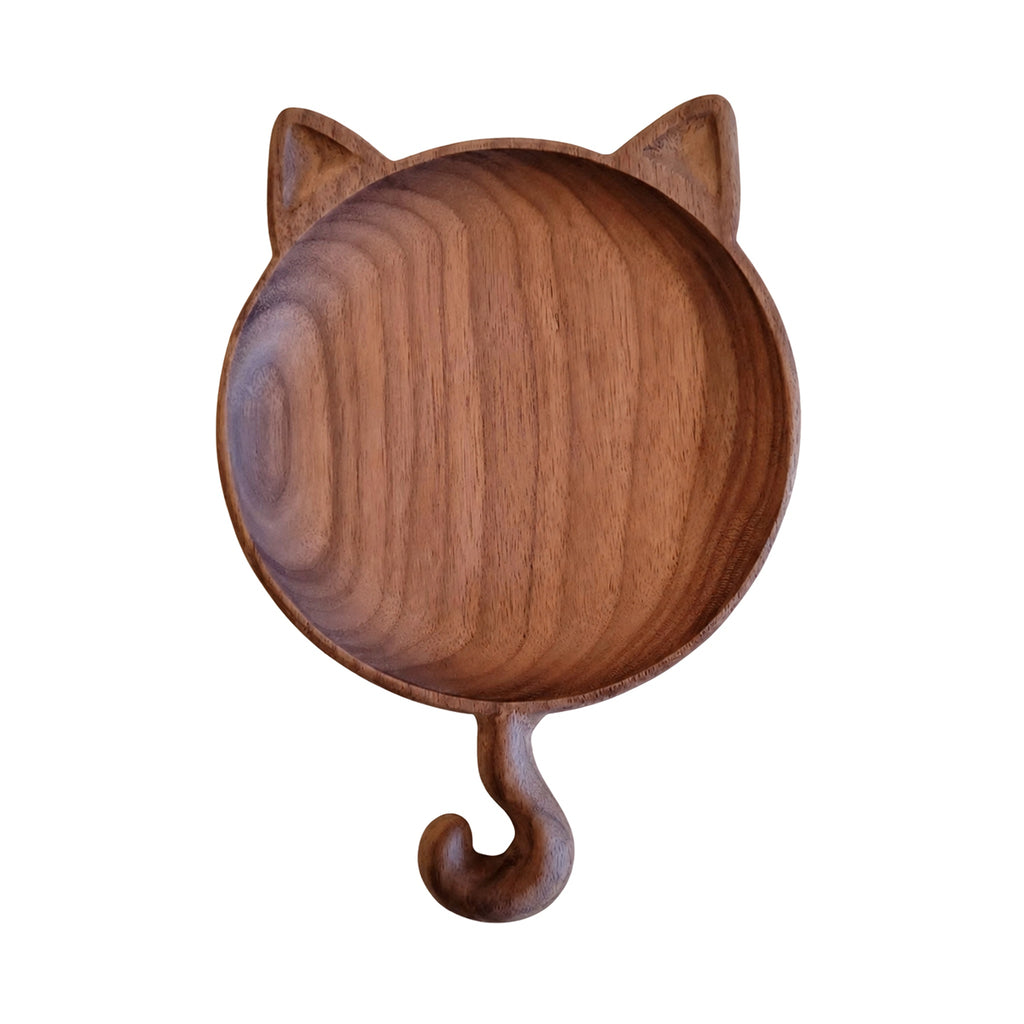 DIY Sanding Kit - Semi-finished Black Walnut Plate on a pure white background