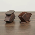 Barista Walnut V60 Coffee Filter Paper Holder product view 5