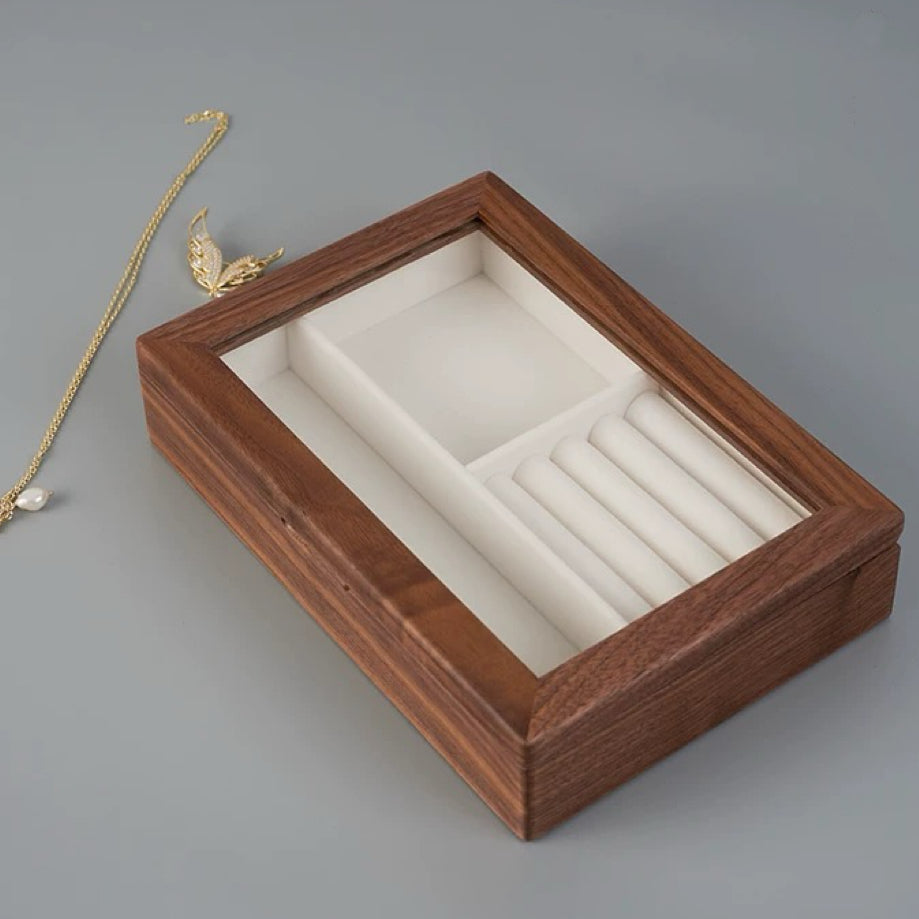 Cherry Giselle jewelry box interior