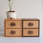 Two Oudine cabinets side by side