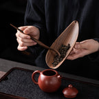 Walnut Wood Kongfu Tea Ceremony Four-Piece Set