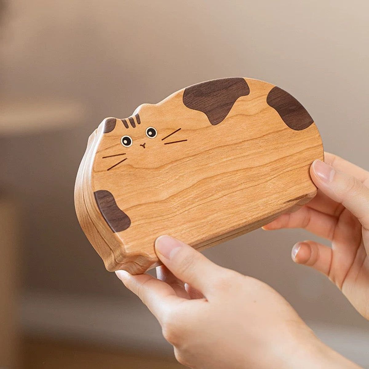 Rebecca Solid Wood Jewelry Box
