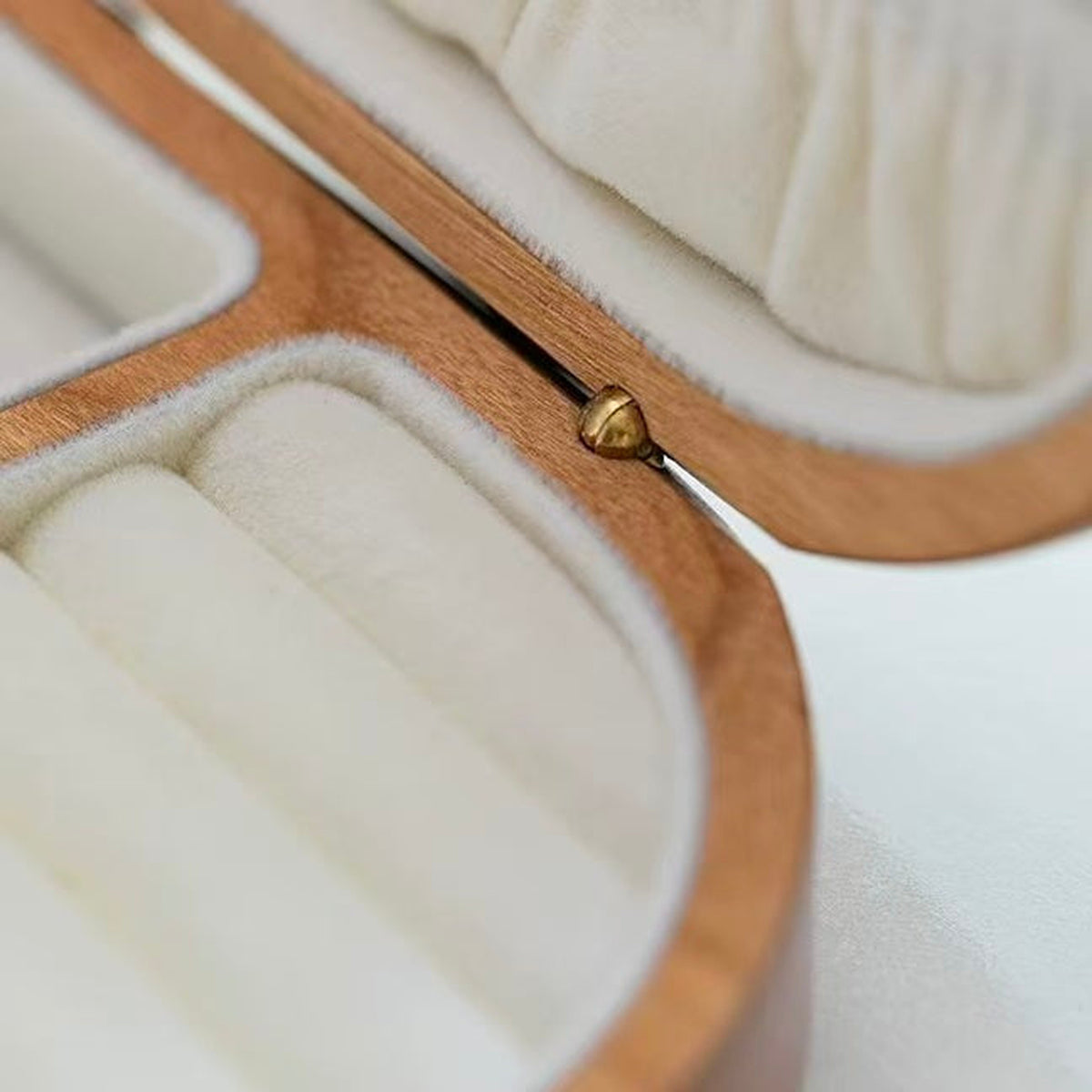 Rebecca Solid Wood Jewelry Box