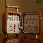 Rosalie Wooden Jewelry Box with Handle