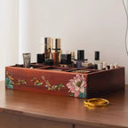 Marielle Rosewood Makeup & Remote Control Organizer