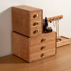 Lila 3-Drawer Wooden Tabletop Organizer