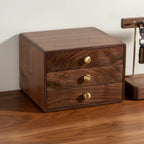 Lila 3-Drawer Wooden Tabletop Organizer