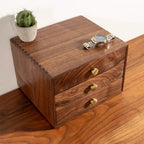 Lila 3-Drawer Wooden Tabletop Organizer