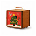 Amie Solid Walnut Jewelry Box