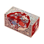 GZJSLOVE Floral mother-of-pearl inlay jewelry box view 1
