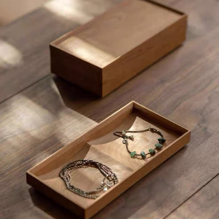 GZJSLOVE Alina Modular Solid Wood Jewelry Organizer Set
