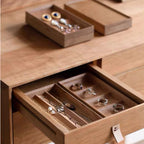 GZJSLOVE Alina Modular Solid Wood Jewelry Organizer Set
