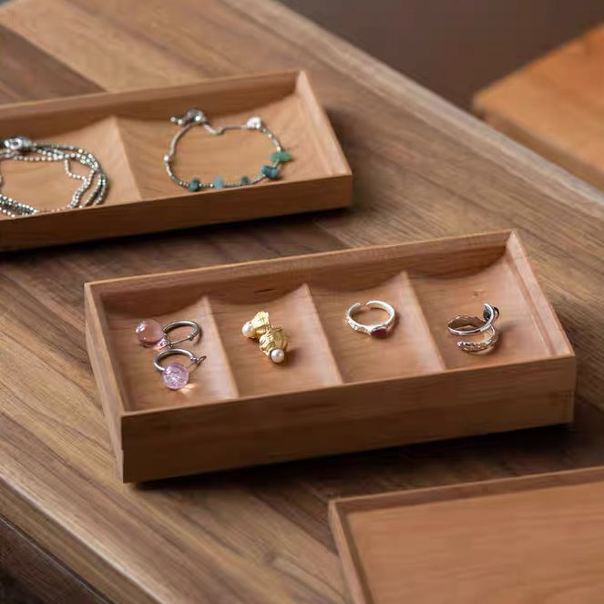 GZJSLOVE Alina Modular Solid Wood Jewelry Organizer Set