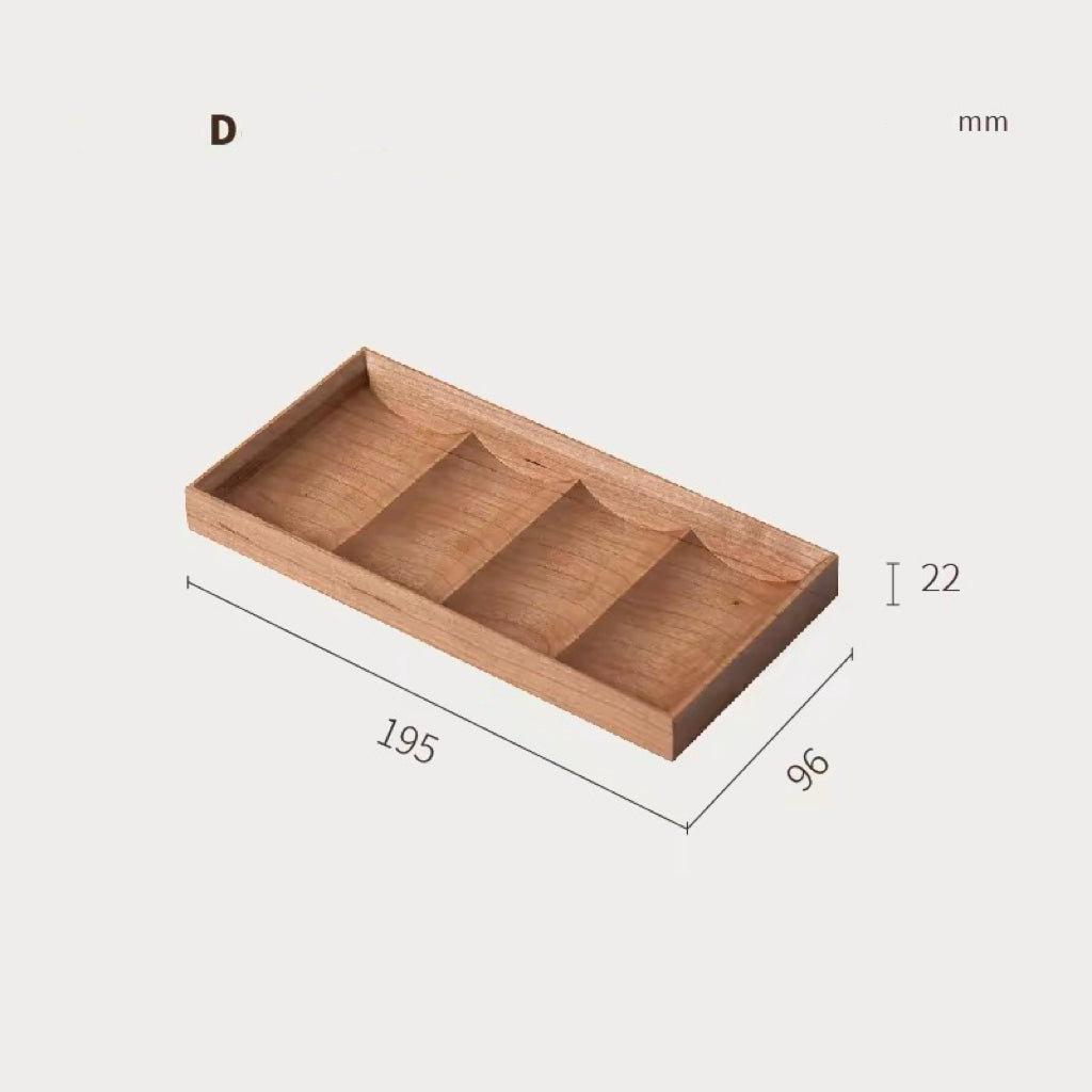 GZJSLOVE Alina Modular Solid Wood Jewelry Organizer Set