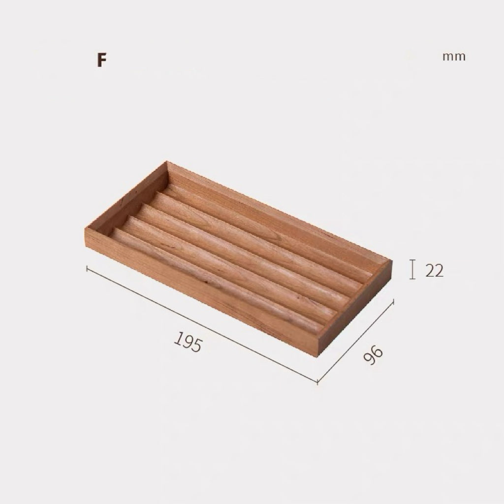 GZJSLOVE Alina Modular Solid Wood Jewelry Organizer Set
